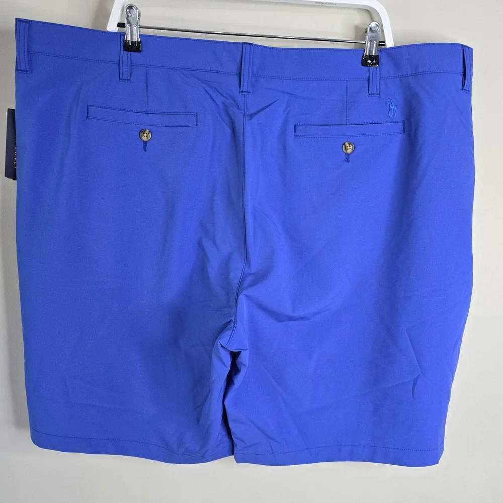 Polo Ralph Lauren Mens Royal Blue Performance Golf Shorts 44B New With Tags